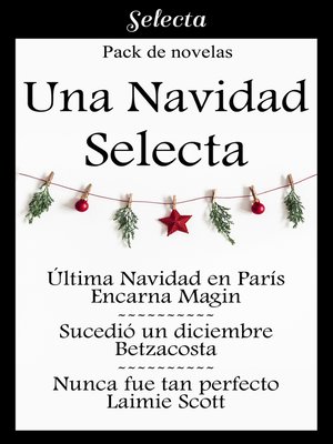 cover image of Una Navidad Selecta (Pack con